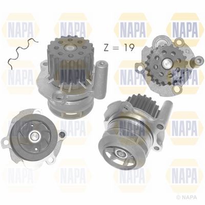 Napa water pump for - pump,