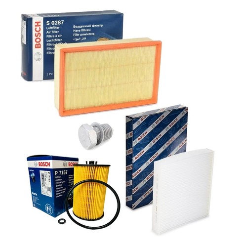 Bosch oil air cabin filters - oil,