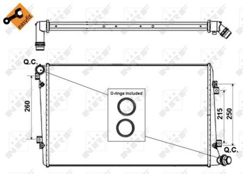 Nrf radiator for - radiator,