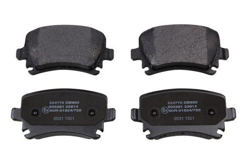 Rear brake pad set - rear, for