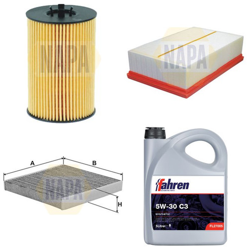 Service kit for golf - kit, vw