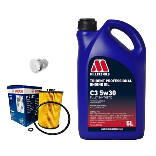 Millers oil change service - change,