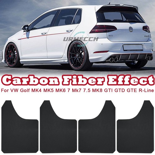 Carbon fiber mud flaps - carbon,