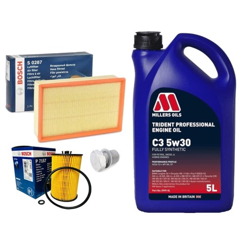Bosch oil air filter - oil, service