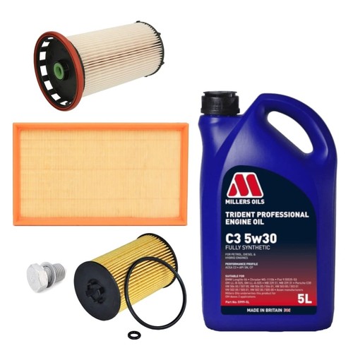 Oil air fuel filters - air,