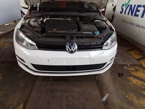 Front bumper white volkswagen - white,